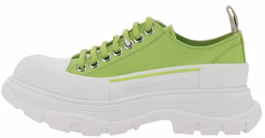 (Women) Alexander McQueen Tread Slick Low Lace Up 'Lime Green White' 611705W4MV23514 (Women) Alexander McQueen Tread Slick Low Lace Up 'Lime Green White' 611705W4MV23514