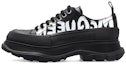 Buy (Women) Alexander McQueen Tread Slick Low Lace Up Shoes 'Black White' 679530WIABD1006
