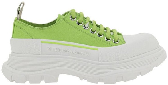 (W) 알렉산더 맥퀸 트레드 슬릭 로우 (라임 그린/화이트) 611705W4MV23514 Order (W) 알렉산더 맥퀸 트레드 슬릭 로우 (라임 그린/화이트) 611705W4MV23514