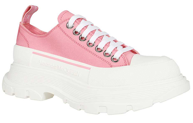 Order (W) Alexander McQueen Tread Slick Low Lace Up ''Rosa Bianco'' 611705W4MV25490