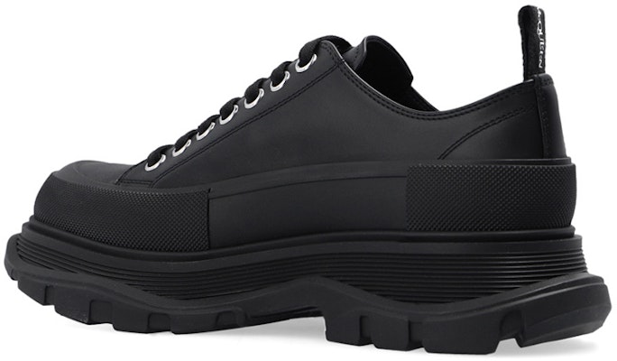 (Women) Alexander McQueen Tread Slick Low Lace Up Shoes 'Black White' 679530WIABD1006 Lookbook (Women) Alexander McQueen Tread Slick Low Lace Up Shoes 'Black White' 679530WIABD1006