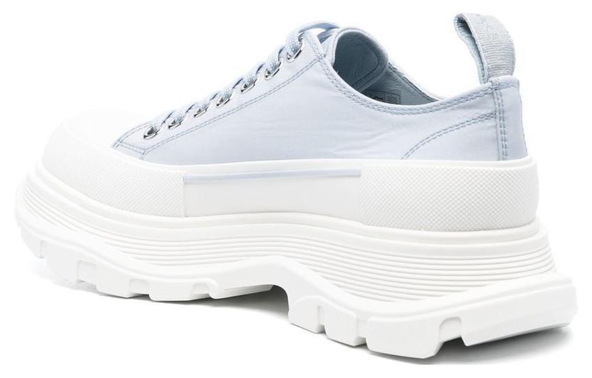 Shop (W) Alexander McQueen Tread Slick Low Graffiti Schoenen ''Blauw Wit'' 708753W4RQ24632