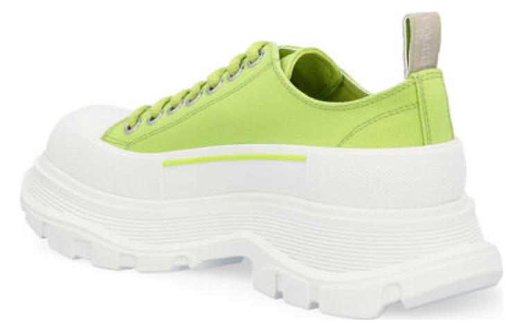 Shop (W) 亚历山大·麦昆 Tread Slick 低帮系带 '酸橙绿白' 611705W4MV23514