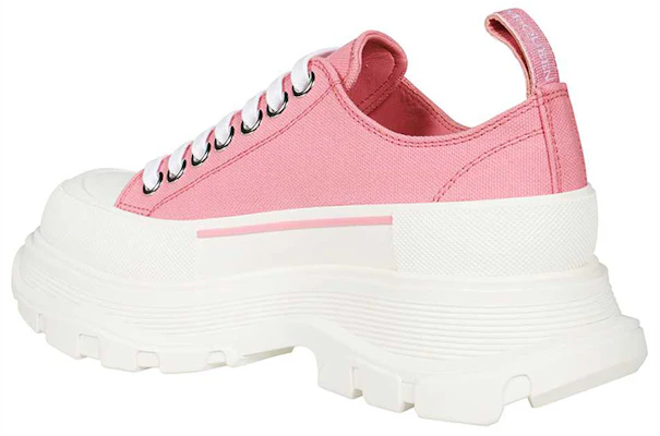 (W) Alexander McQueen Tread Slick Low Lace Up ''Rosa Bianco'' 611705W4MV25490 Shop (W) Alexander McQueen Tread Slick Low Lace Up ''Rosa Bianco'' 611705W4MV25490