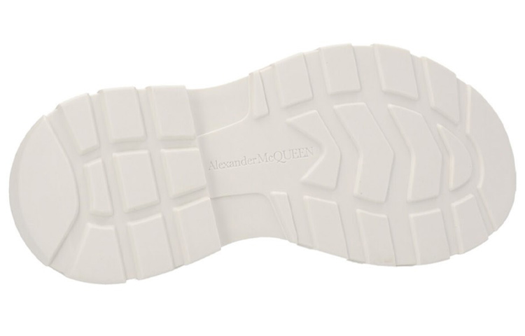 Purchase (W) Alexander McQueen Tread Slick Low Olive Grün Weiß Schnürschuhe 697072W4U313809