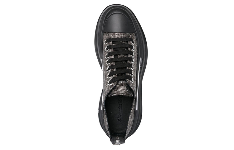 Lookbook (W) Alexander McQueen Tread Slick Sneakers 'Coklat Hitam' 718376W4US28163