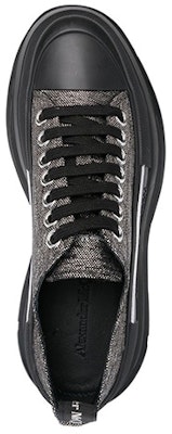 (W) Alexander McQueen Tread Slick Sneakers 'Coklat Hitam' 718376W4US28163 Lookbook (W) Alexander McQueen Tread Slick Sneakers 'Coklat Hitam' 718376W4US28163