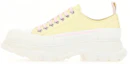 Buy (W) Alexander McQueen Tread Slick Sneaker ''Gelb Weiß'' 702042WHZ627157