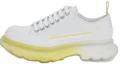 Buy (W) Alexander McQueen Tread Slick Sneaker ''Gelb Weiß'' 702042WHZ6E8943