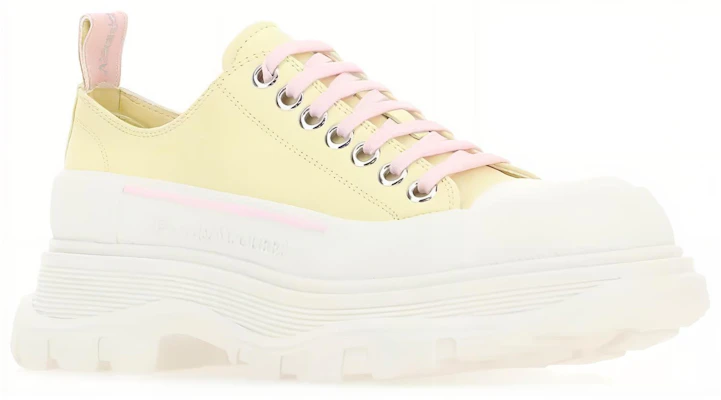 (W) Alexander McQueen Tread Slick Sneaker ''Gelb Weiß'' 702042WHZ627157 Order (W) Alexander McQueen Tread Slick Sneaker ''Gelb Weiß'' 702042WHZ627157