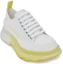 Order (W) Alexander McQueen Tread Slick Sneaker ''Gelb Weiß'' 702042WHZ6E8943