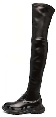 (W) 알렉산더 맥퀸 트레드 슬릭 톨 부츠 '블랙' 641850-WHSS2-1000 Buy (W) 알렉산더 맥퀸 트레드 슬릭 톨 부츠 '블랙' 641850-WHSS2-1000