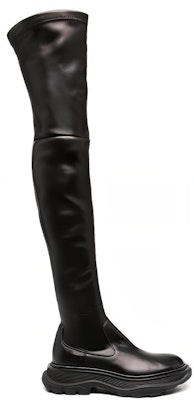 (W) 알렉산더 맥퀸 트레드 슬릭 톨 부츠 '블랙' 641850-WHSS2-1000 Order (W) 알렉산더 맥퀸 트레드 슬릭 톨 부츠 '블랙' 641850-WHSS2-1000