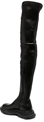 (W) 알렉산더 맥퀸 트레드 슬릭 톨 부츠 '블랙' 641850-WHSS2-1000 Shop (W) 알렉산더 맥퀸 트레드 슬릭 톨 부츠 '블랙' 641850-WHSS2-1000