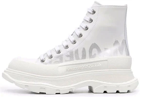 (Women) Alexander McQueen Tread Tread Slick High-Top Boots 'White' 679529WIABD9071 (Women) Alexander McQueen Tread Tread Slick High-Top Boots 'White' 679529WIABD9071