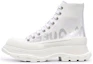 Buy (W) Sepatu Boot Tinggi Alexander McQueen Tread Slick 'White' 679529WIABD9071
