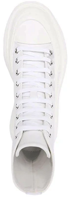 (W) Sepatu Boot Tinggi Alexander McQueen Tread Slick 'White' 679529WIABD9071 Shop (W) Sepatu Boot Tinggi Alexander McQueen Tread Slick 'White' 679529WIABD9071