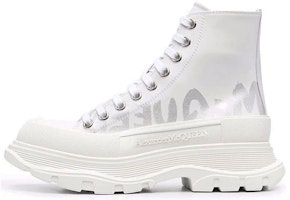 (Women) Alexander McQueen Tread Tread Slick High-Top Boots 'White' 679529WIABD9071 (Women) Alexander McQueen Tread Tread Slick High-Top Boots 'White' 679529WIABD9071
