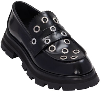 (W) Alexander McQueen Wander 'Kulit Hitam' 733044WIC651081 Order (W) Alexander McQueen Wander 'Kulit Hitam' 733044WIC651081