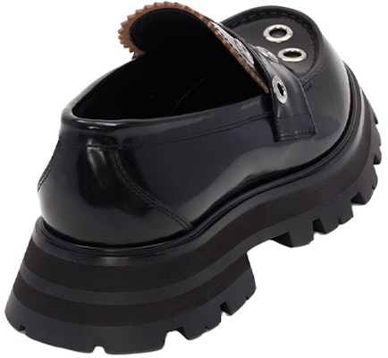 (Women) Alexander McQueen Wander 'Black Leather' 733044WIC651081 Lookbook (Women) Alexander McQueen Wander 'Black Leather' 733044WIC651081