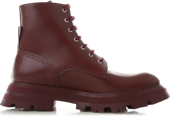 (Women) Alexander McQueen Wander 'Burgundy Leather' 657569WHZ8J6097 Order (Women) Alexander McQueen Wander 'Burgundy Leather' 657569WHZ8J6097