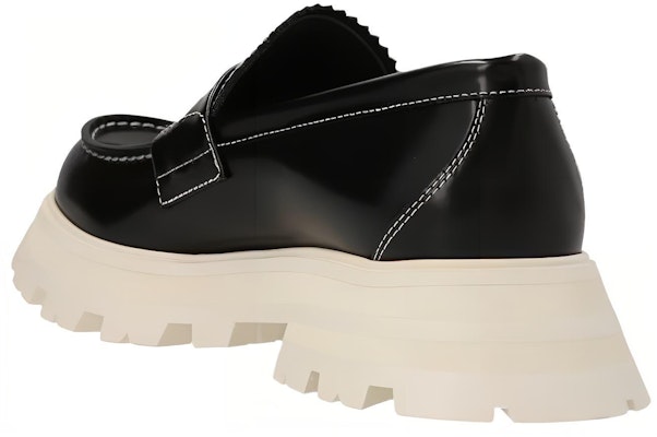 (Women) Alexander McQueen Wander Black 'Leather Fashion Slip-On Platform' 708061WIC6K1075 Lookbook (Women) Alexander McQueen Wander Black 'Leather Fashion Slip-On Platform' 708061WIC6K1075