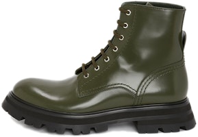(Women) Alexander McQueen Wander Boot 'Khaki Green' 657569WHZ803230 (Women) Alexander McQueen Wander Boot 'Khaki Green' 657569WHZ803230