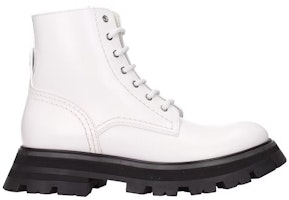 (Women) Alexander McQueen Wander Boot 'White Black' 657569WHZ809358 (Women) Alexander McQueen Wander Boot 'White Black' 657569WHZ809358