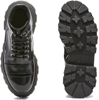Purchase (W) Alexander McQueen Wander Laarzen ''Zwart Leren Modeband'' 755644WIDU01000