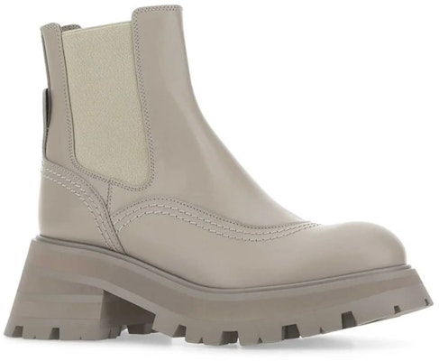 (Women) Alexander McQueen Wander Boots 'Leather Stone' 708060WIC6B2104 Lookbook (Women) Alexander McQueen Wander Boots 'Leather Stone' 708060WIC6B2104
