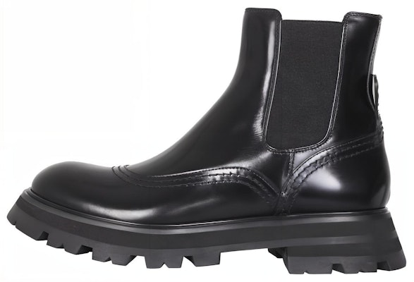 (Women) Alexander McQueen Wander Chelsea Boot 2020 'Black' 666367-WHZ84-1000 Buy (Women) Alexander McQueen Wander Chelsea Boot 2020 'Black' 666367-WHZ84-1000