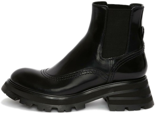 (Women) Alexander McQueen Wander Chelsea Boot 2021 'Black' 666368-WHZ84-1000 Buy (Women) Alexander McQueen Wander Chelsea Boot 2021 'Black' 666368-WHZ84-1000