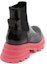 Shop (W) Alexander McQueen Wander Chelsea Boot 'Hitam Merah Jambu' 666368-WHZ8C-1486