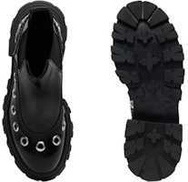Shop (W) Alexander McQueen Wander Chelsea Boot ''Cuir Noir'' 733042WIC6I1081