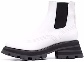 (Women) Alexander McQueen Wander Chelsea Boot 'New Ivory Black' 666368WHZ849360 (Women) Alexander McQueen Wander Chelsea Boot 'New Ivory Black' 666368WHZ849360