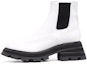 Buy (W) Alexander McQueen Wander Chelsea Boot 'New Ivory Black' Hitam Gading Baru 666368WHZ849360