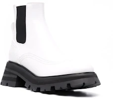 Order (W) Alexander McQueen Wander Chelsea Boot ''Nouveau Ivoire Noir'' 666368WHZ849360