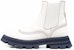 (W) Alexander McQueen Wander Chelsea Boot 'Putih Navy' 686283WHZ8R9295