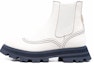 Buy (W) Alexander McQueen Wander Chelsea Boot 'Putih Navy' 686283WHZ8R9295