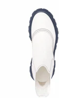 Shop (W) Alexander McQueen Wander Chelsea Boot ''Wit Navy'' 686283WHZ8R9295