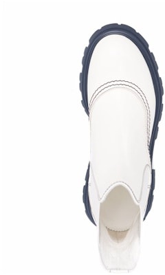 (Women) Alexander McQueen Wander Chelsea Boot 'White Navy' 686283WHZ8R9295 Shop (Women) Alexander McQueen Wander Chelsea Boot 'White Navy' 686283WHZ8R9295