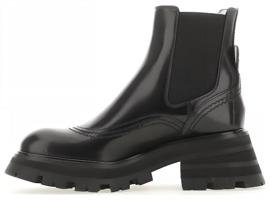 (Women) Alexander McQueen Wander Chelsea Boots 'Black' 737213WHZ841000 Buy (Women) Alexander McQueen Wander Chelsea Boots 'Black' 737213WHZ841000