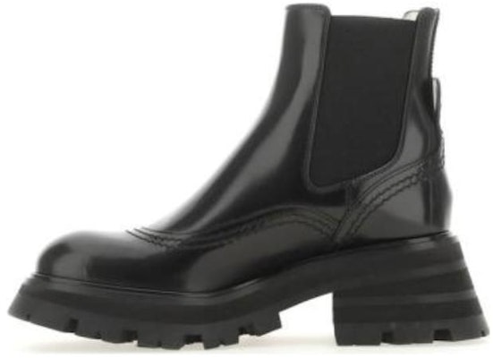 (Women) Alexander McQueen Wander Chelsea Boots 'Black' 737213WHZ841000 Buy (Women) Alexander McQueen Wander Chelsea Boots 'Black' 737213WHZ841000
