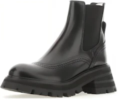 Shop (W) Bottes Chelsea Alexander McQueen Wander ''Noir'' 737213WHZ841000