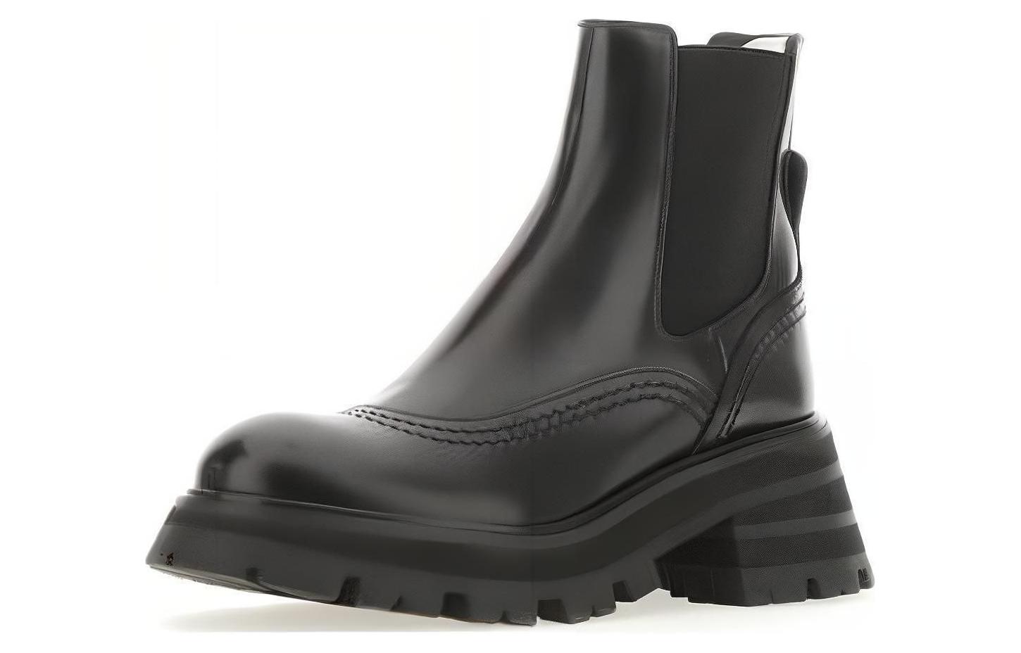 Shop (W) 亚历山大麦昆Wander切尔西靴‘黑色’ 737213WHZ841000