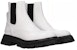 (W) Boot Chelsea Alexander McQueen Wander 'Putih Hitam' 666367WHZ849360
