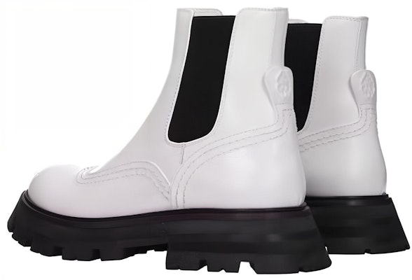 (W) Botas Chelsea Alexander McQueen Wander 'Blanco Negro' 666367WHZ849360 Lookbook (W) Botas Chelsea Alexander McQueen Wander 'Blanco Negro' 666367WHZ849360