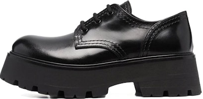 (Women) Alexander McQueen Lace-Up Derby 'Black' 700079WIC611000 (Women) Alexander McQueen Lace-Up Derby 'Black' 700079WIC611000