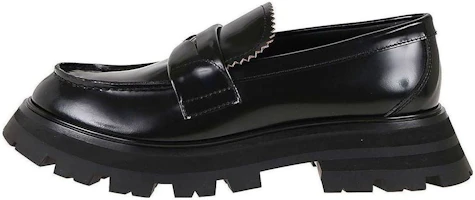 (Women) Alexander McQueen Wander Leather Loafers 'Core Black' 685690WHZ851081 (Women) Alexander McQueen Wander Leather Loafers 'Core Black' 685690WHZ851081