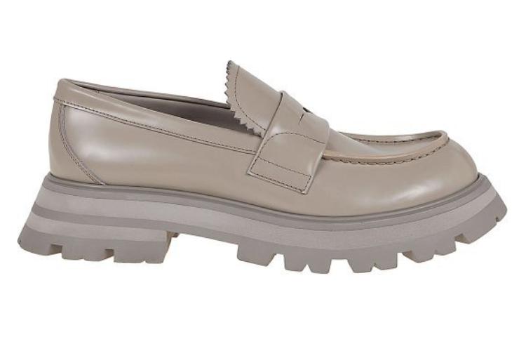 Order (W) (レディース) アレキサンダー・マックイーン ワンダーレザーローファー 'ブラウングレー' 708061WIC6A2104 708061WIC6A2104